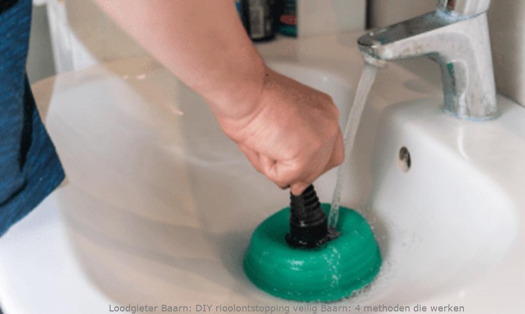 Diy Rioolontstopping Veilig Baarn