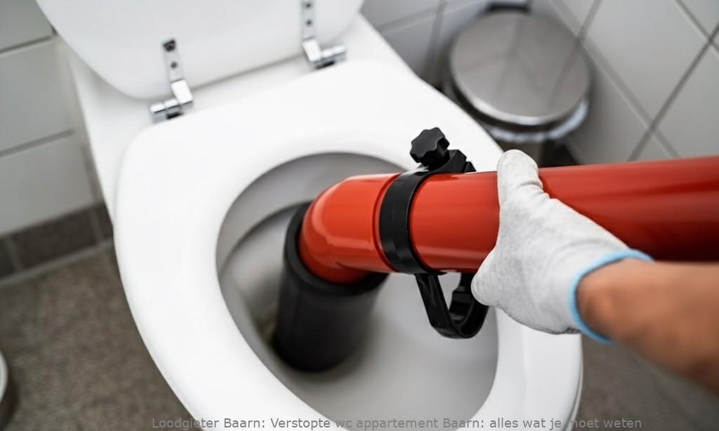 Verstopte Wc Appartement Baarn